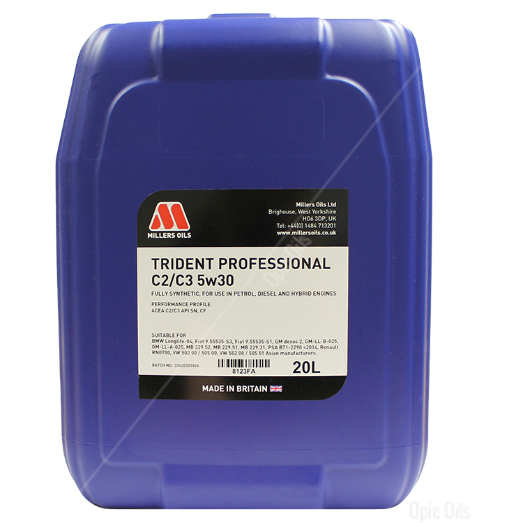 Trident Prof C2/C3 5w30