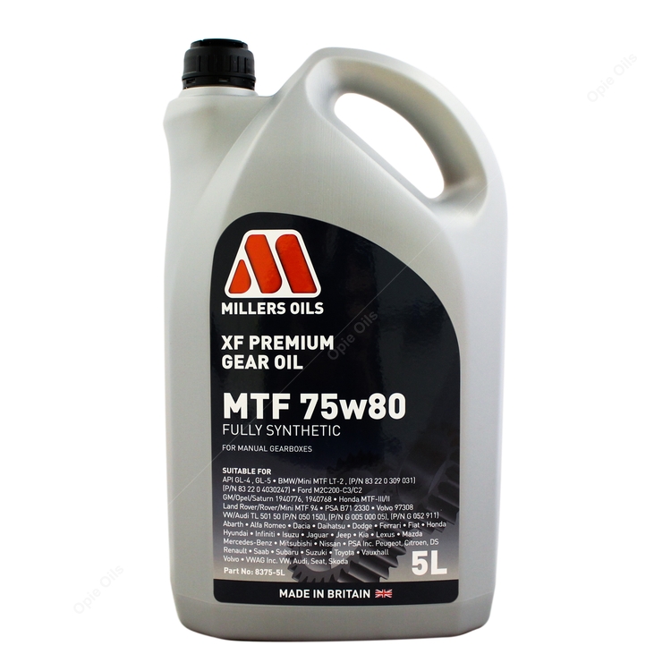 XF Premium MTF 75w80