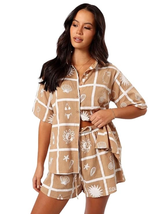 Printed Summer Co-Ord Set