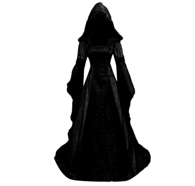 Robe de sorcière de luxe pour femme