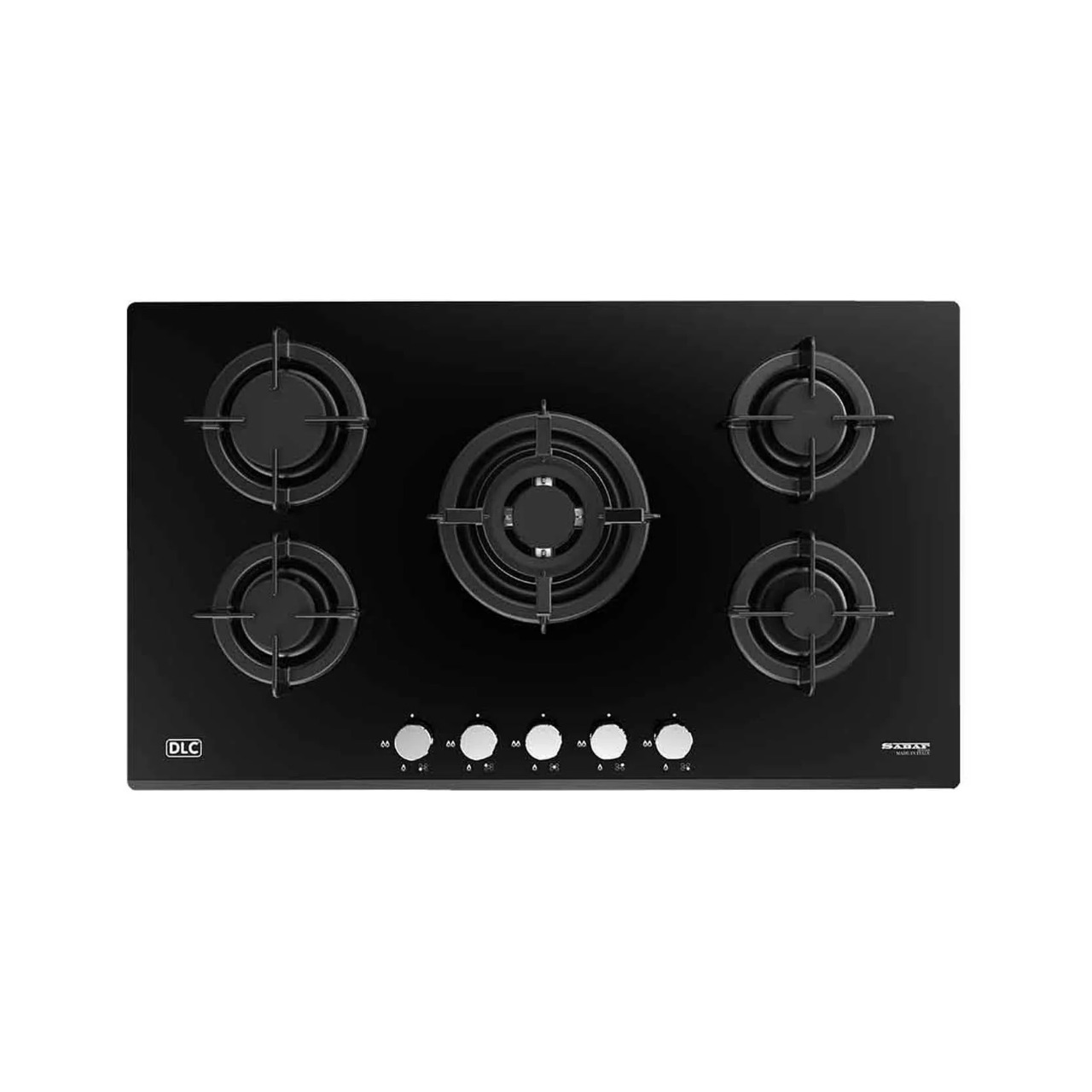 Gas Cooktop with Five Burners