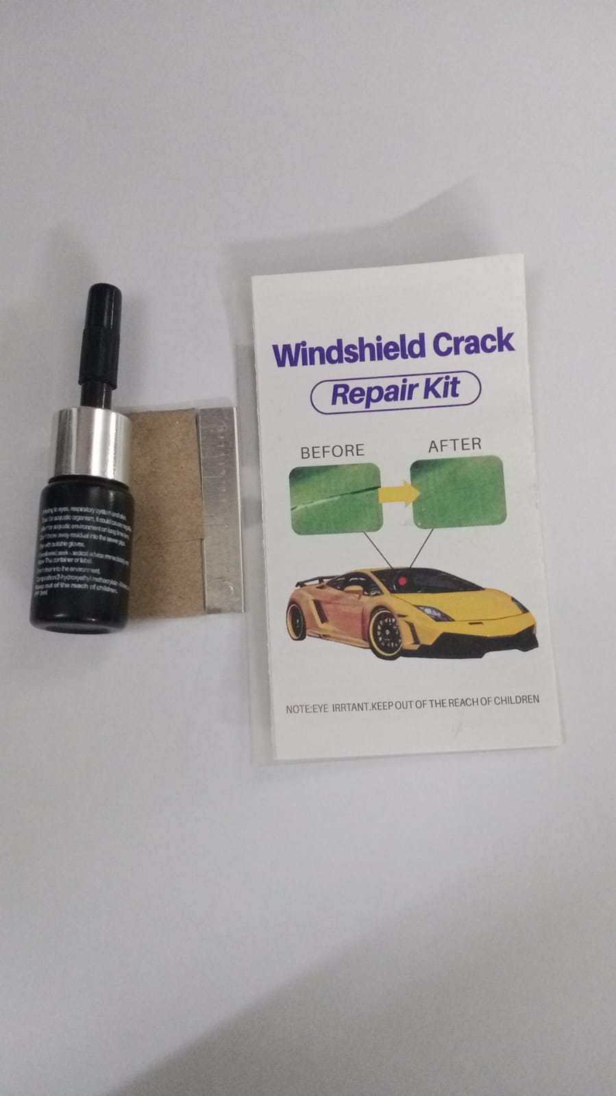 Glass Crack Nano Repair Fluid For Car Windshield
