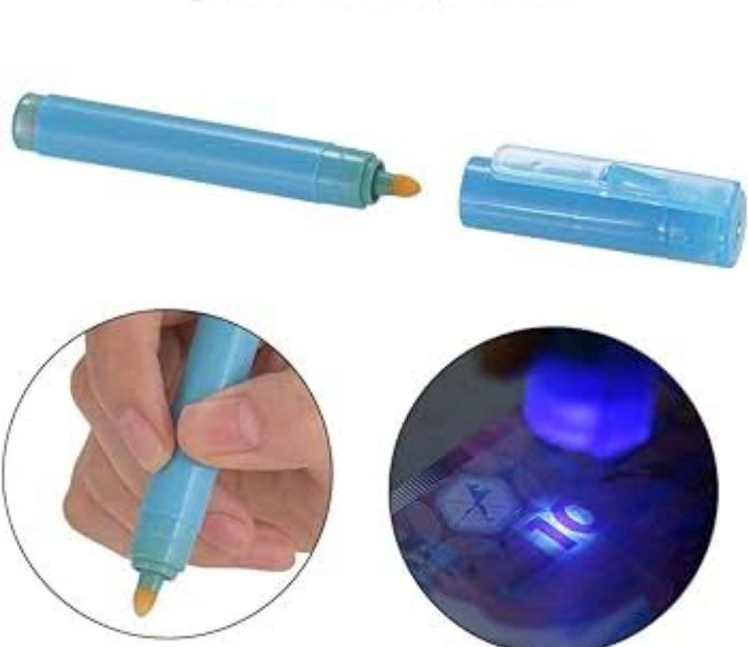 Currency Note Checking Pen | Fake Note Detector Pen (Random Color)
