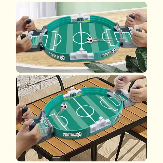 Mini Tabletop Football Game Set Soccer Table Competition Games Toys Board