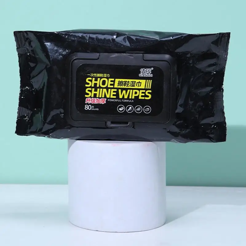Disposable Shoe Cleaning Wipes |(80 Wipes In 1 Packet)