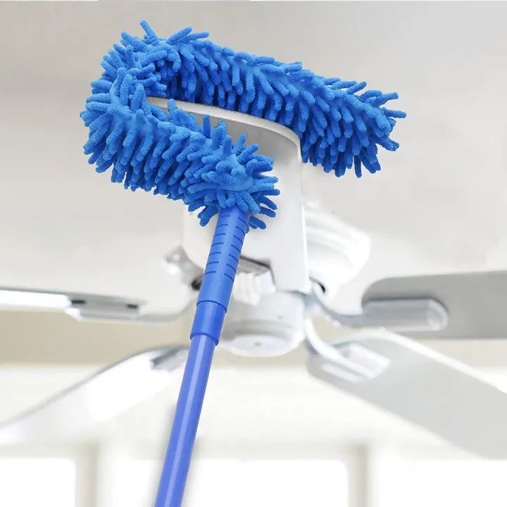Microfiber Flexible Fan Cleaning Duster Steel Body 