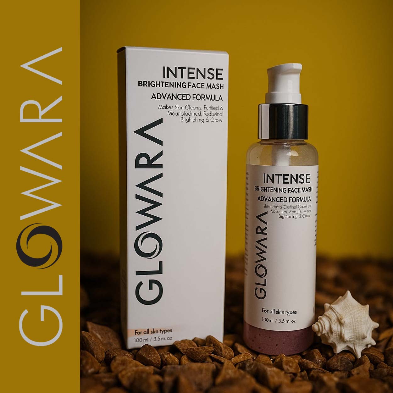 Glowara Intense Brightening Face Wash –Moisturizer And Anti-Aging