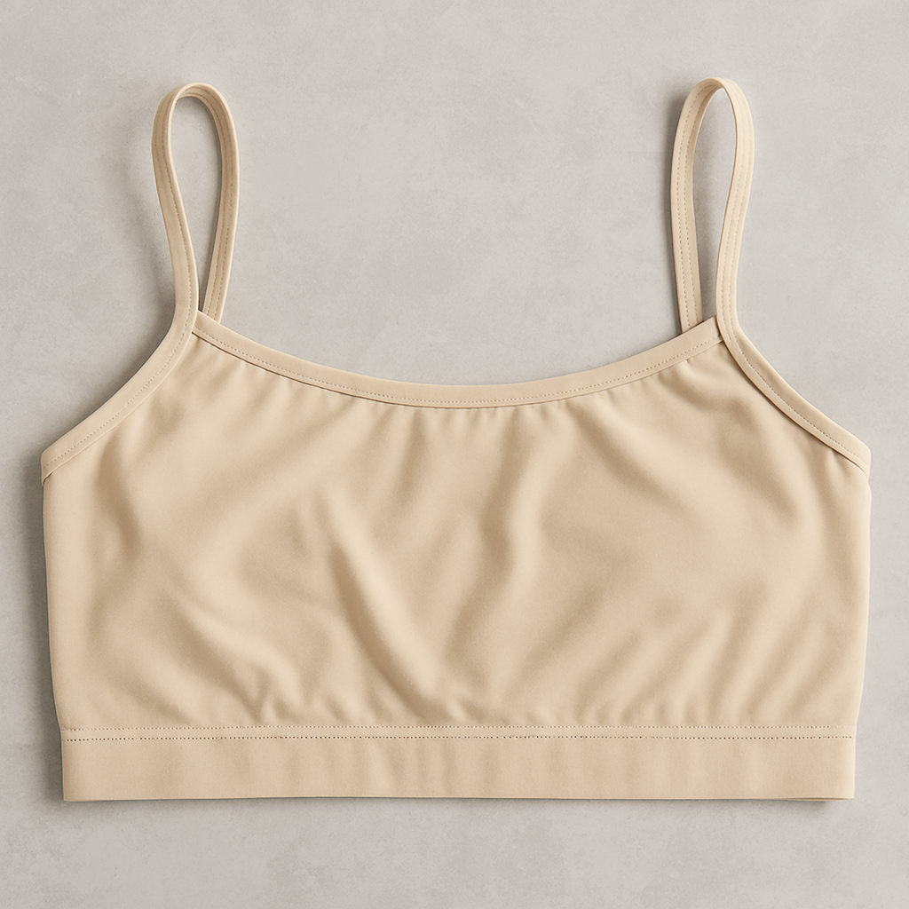 Teenagers’ Malai Non-Padded Soft, Bra | In Black/Skin Color, Sizes 28, 30, 32 - 28