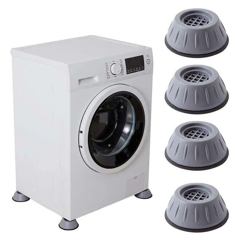 4Pcs Washing Machine/Dryer Foot Pad Anti Vibration Pads