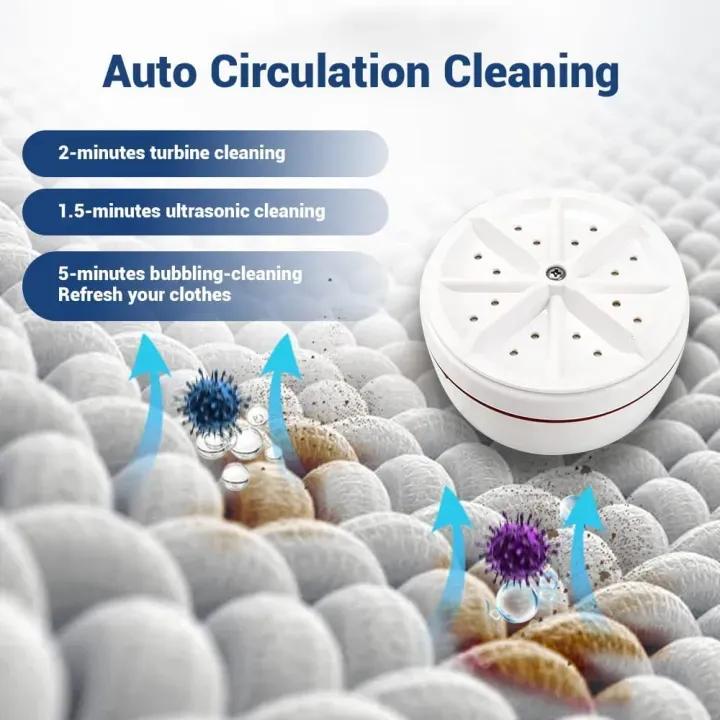 Portable Mini Washing Machine for Dorms & Travel