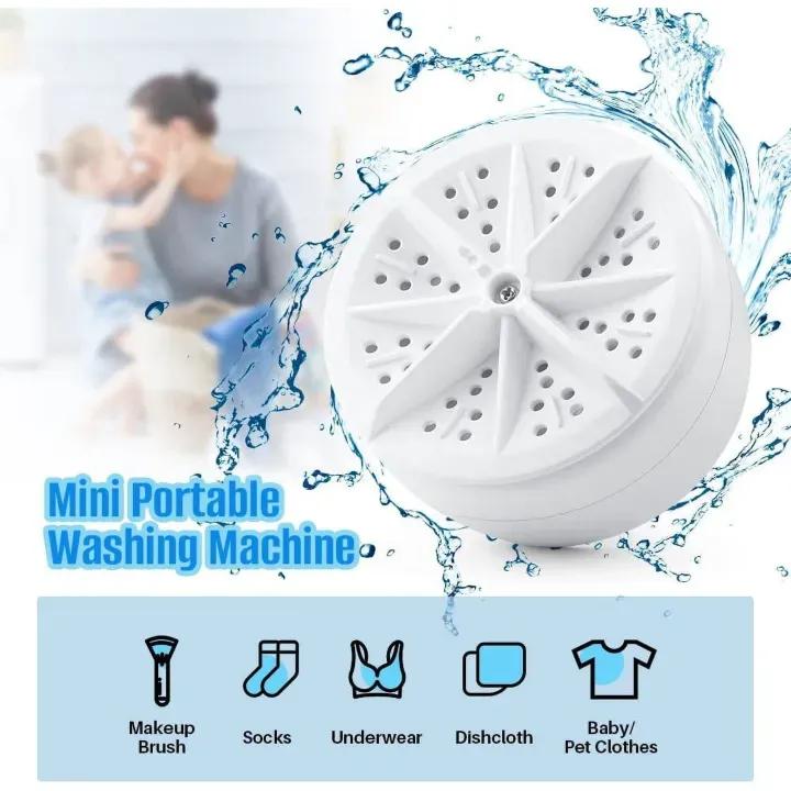 Portable Mini Washing Machine for Dorms & Travel