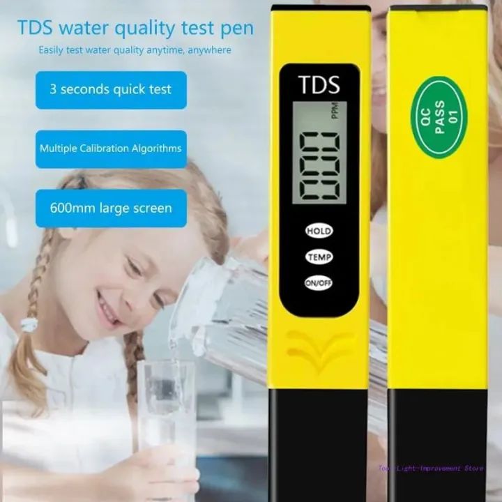 Digital TDS Meter With Temperature And Water Quality Measurement
