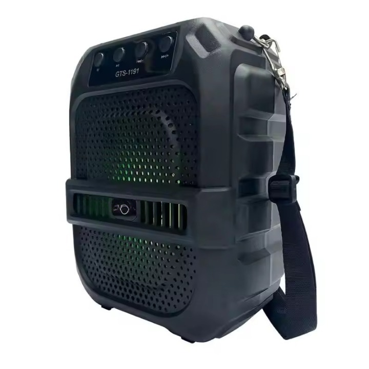 Wireless Portable Bluetooth Speaker With 6.5" Subwoofer, FM Radio, 1200mAh Battery for Camping Use