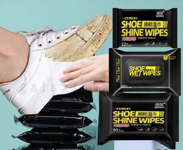 Disposable Shoe Cleaning Wipes |(80 Wipes In 1 Packet)