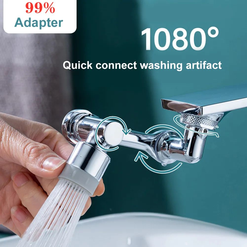 Rotatable Faucet For Bathroom & Kitchen Washbasin