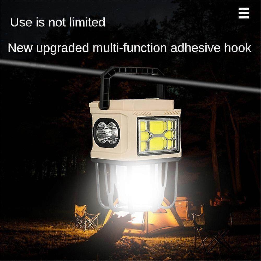 Solar Powered Hanging Camping Light – Dual Charging LED Lantern