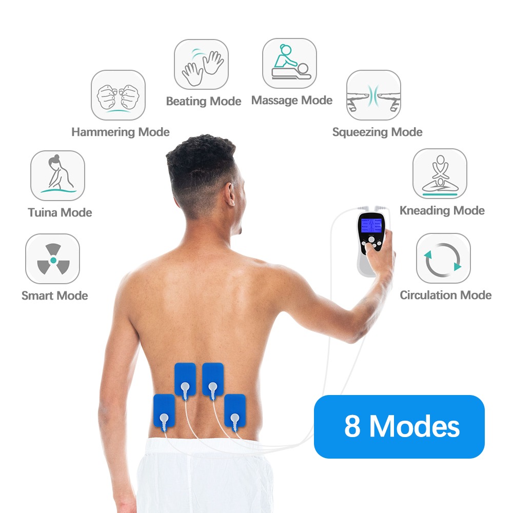 Multifunctional Electric Pulse Massager For Pain Relief, Muscle Relaxation