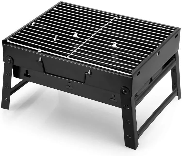 Portable Outdoor Barbeque Grill Carbon Steel