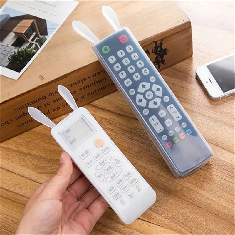 Silicone Remote Cover Luminous Transparent Dust Proof Protective Cover Remote Cover