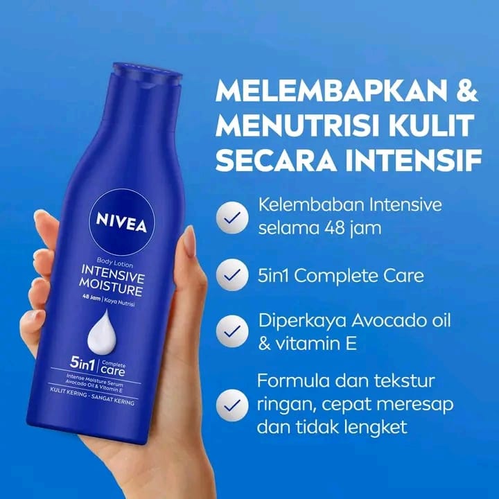 Nivea Body Lotion For All Skin Types 100ml | Hydrating And Nourishing Lotion