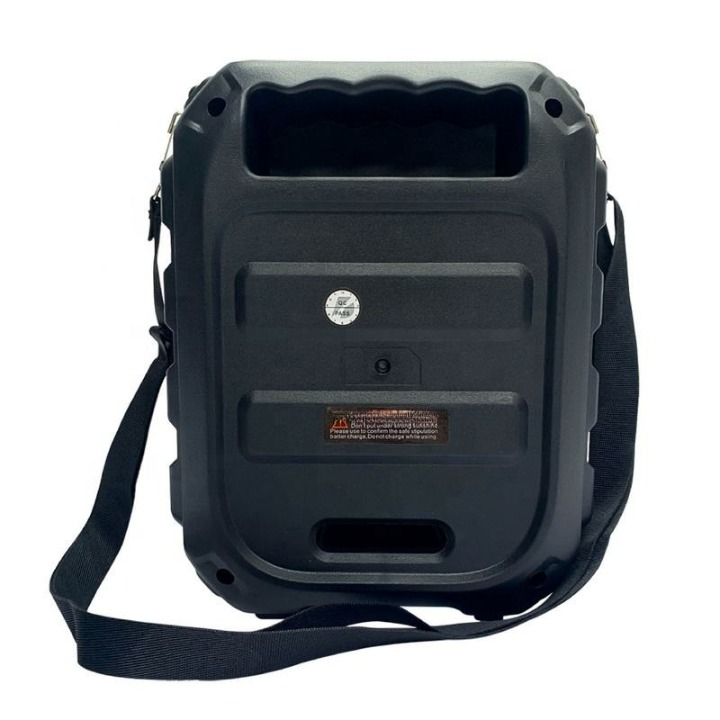 Wireless Portable Bluetooth Speaker With 6.5" Subwoofer, FM Radio, 1200mAh Battery for Camping Use