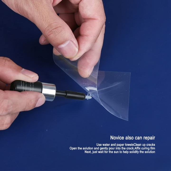 Glass Crack Nano Repair Fluid For Car Windshield