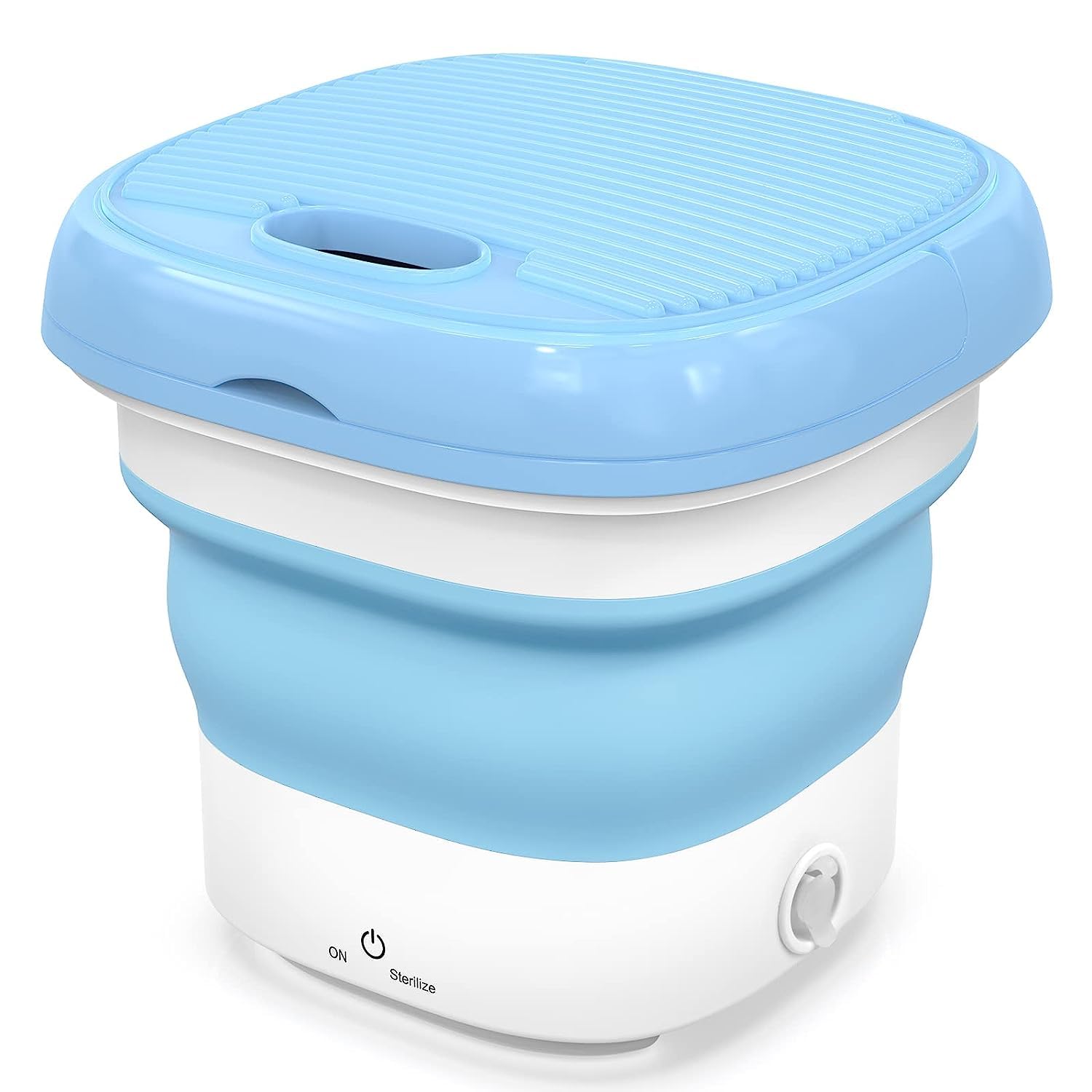 Portable Mini Folding Washing Machine Portable Mini Laundry Machine For Clothes Multi Color