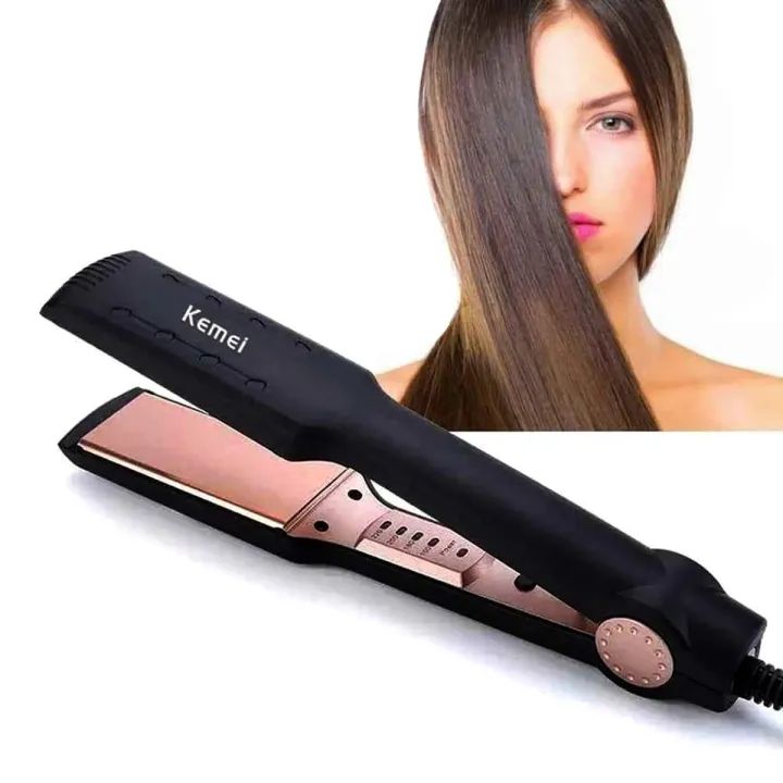 Kemei KM-329 Hair Straightener - Temperature Control