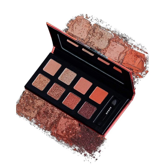 SUGAR Cosmetics Blend The Rules Eyeshadow Palette | Long Lasting, Smudge Proof & Shimmery Finish