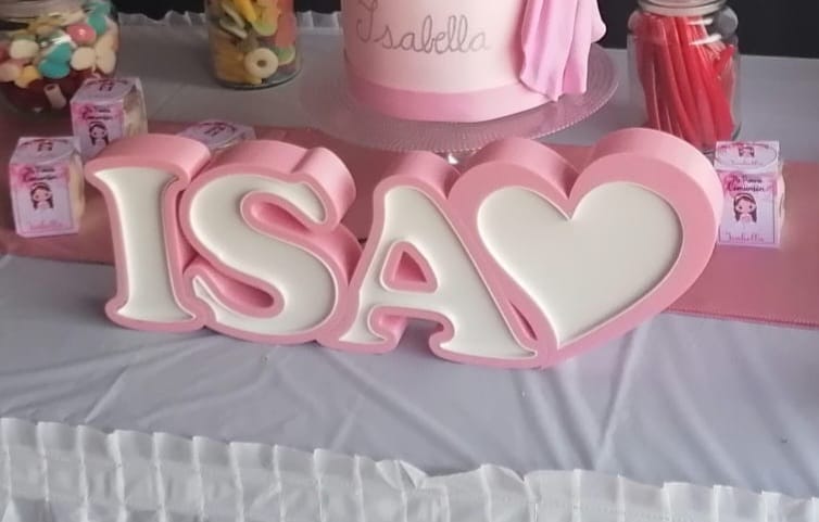 Letrero personalizado