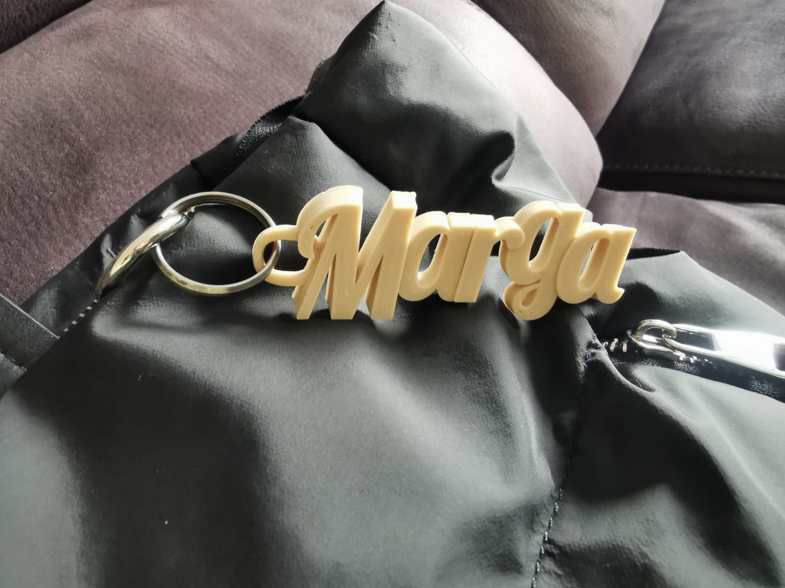 5 Llavero personalizado tipo 'Marga'