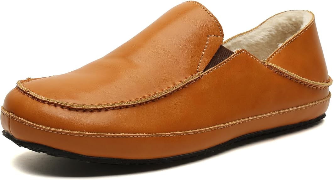 Classic Brown Leather Loafer