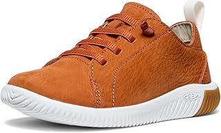 Casual Orange Leather Sneaker