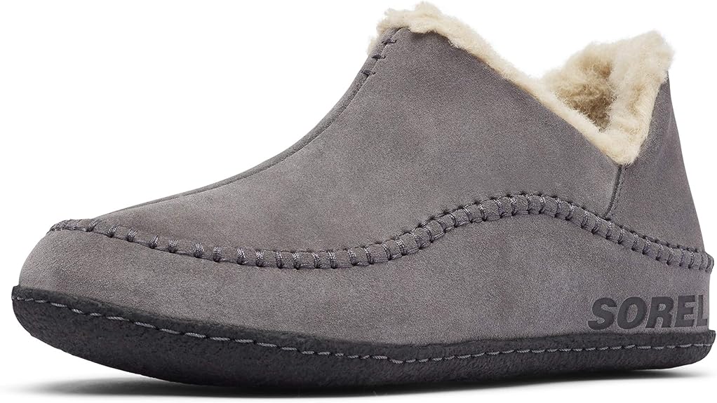 Sorel Suede Faux Fur Slipper