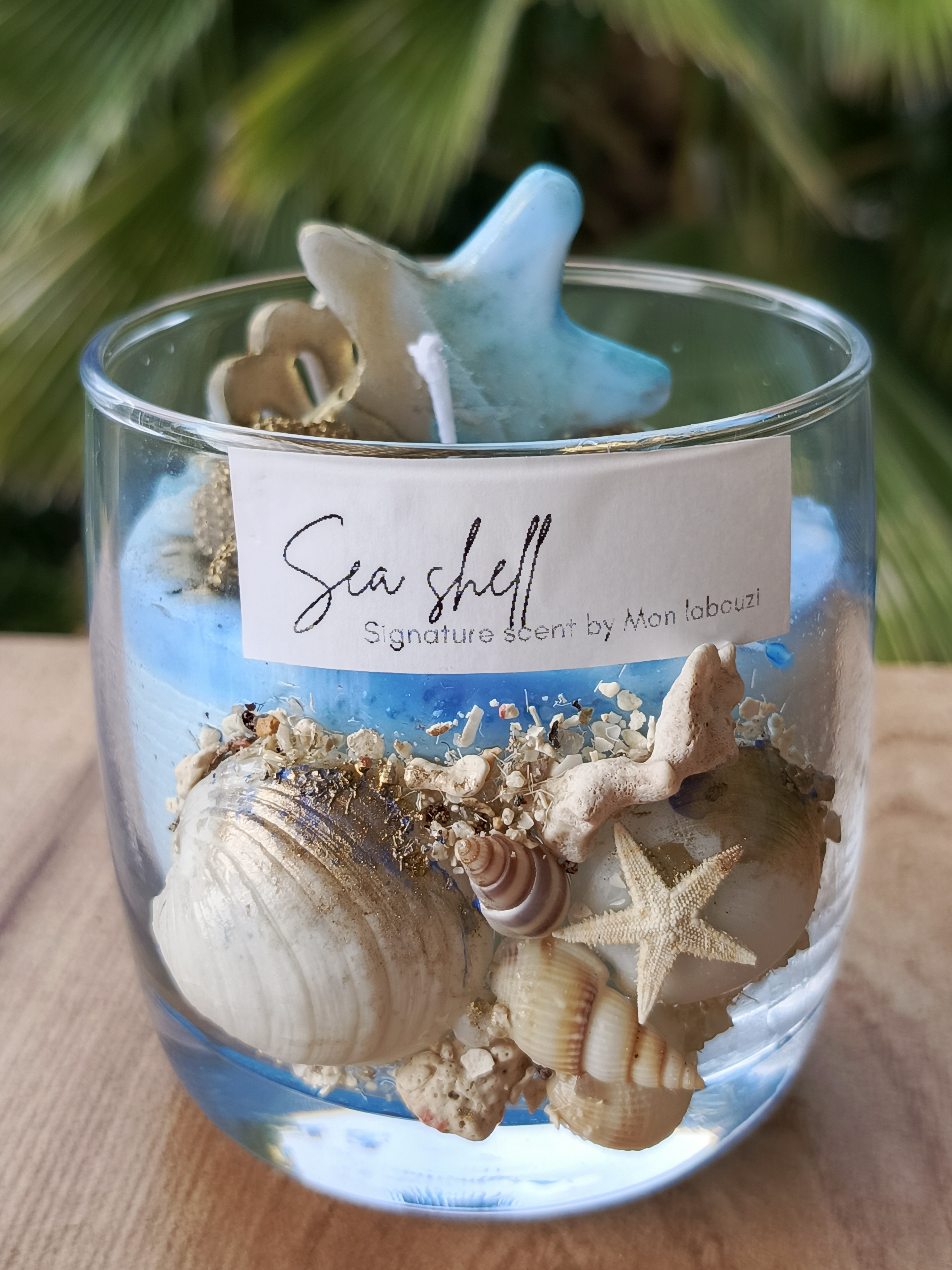Sea shell Candle 