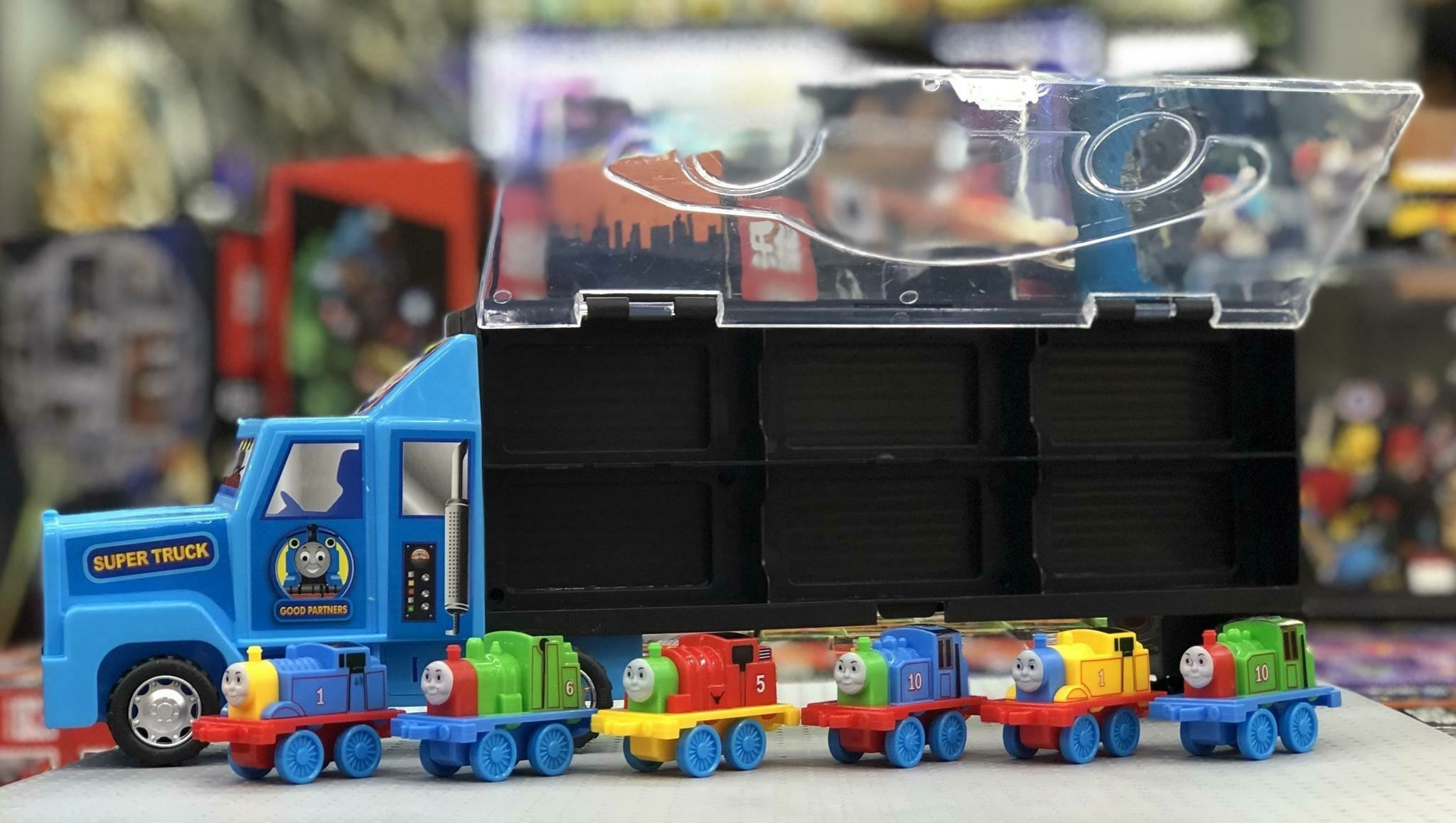 รถใหญ่บรรทุกรถ thomas cars