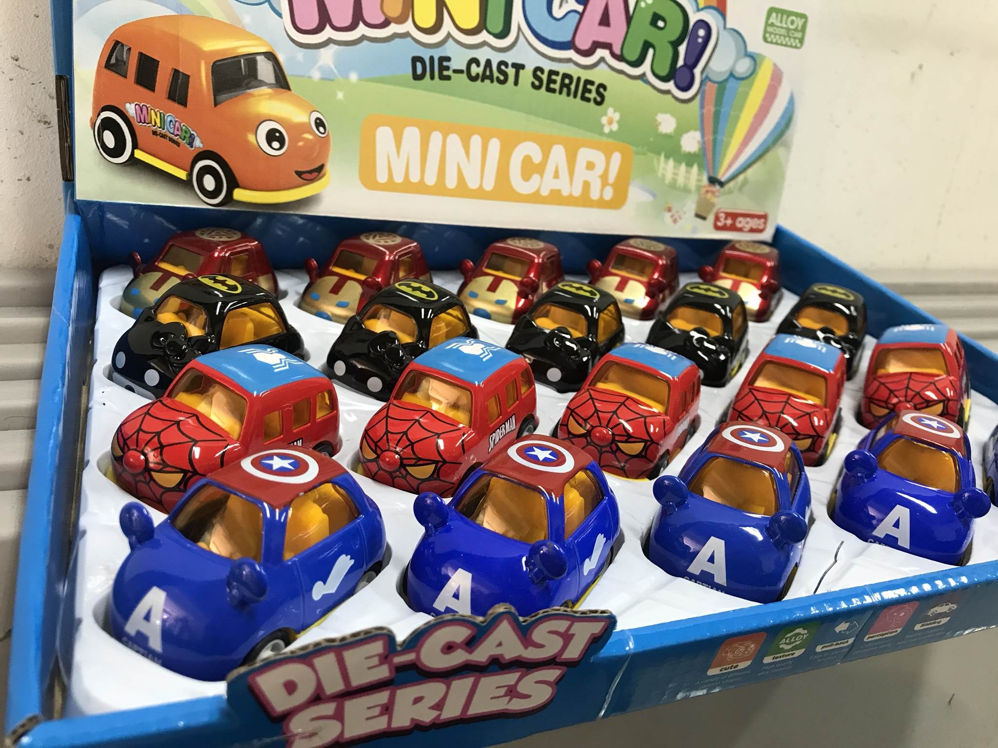 รถเหล็ก die cast อเวนเจอร์