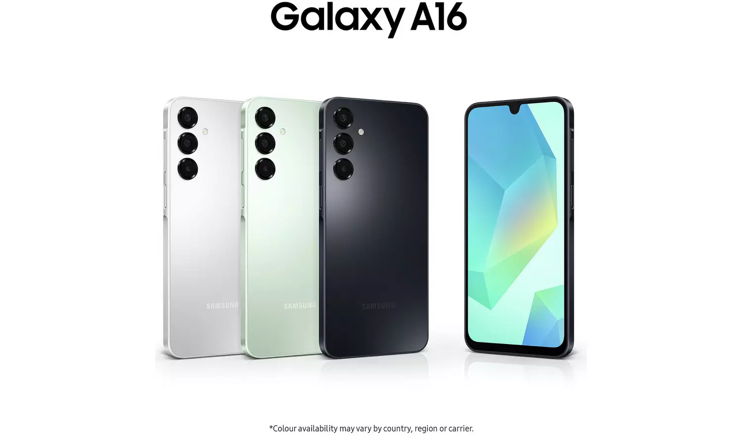 SIM Free Samsung Galaxy A16 4G 128GB Mobile Phone Blue Black