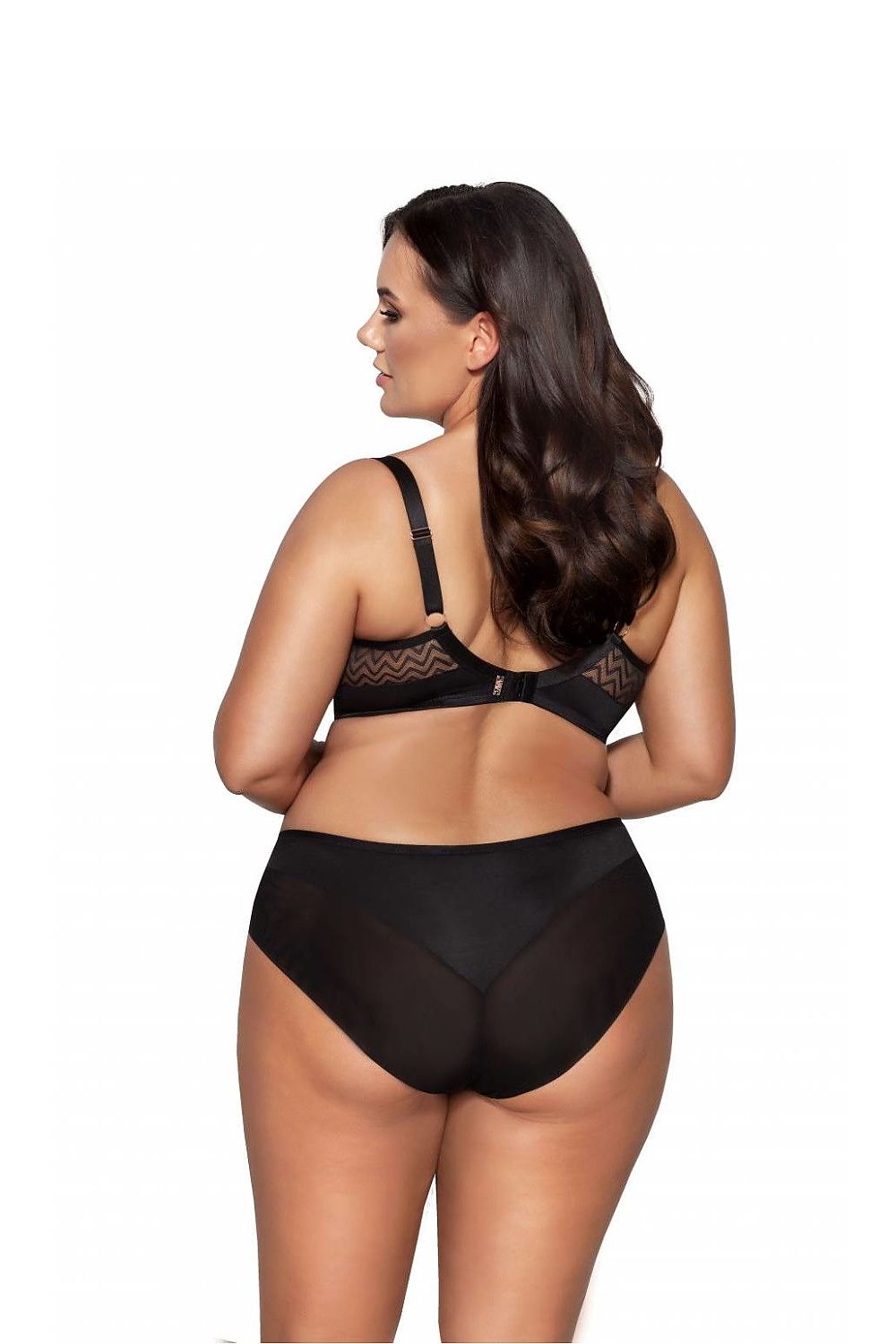 Plus Size Black Lingerie Set