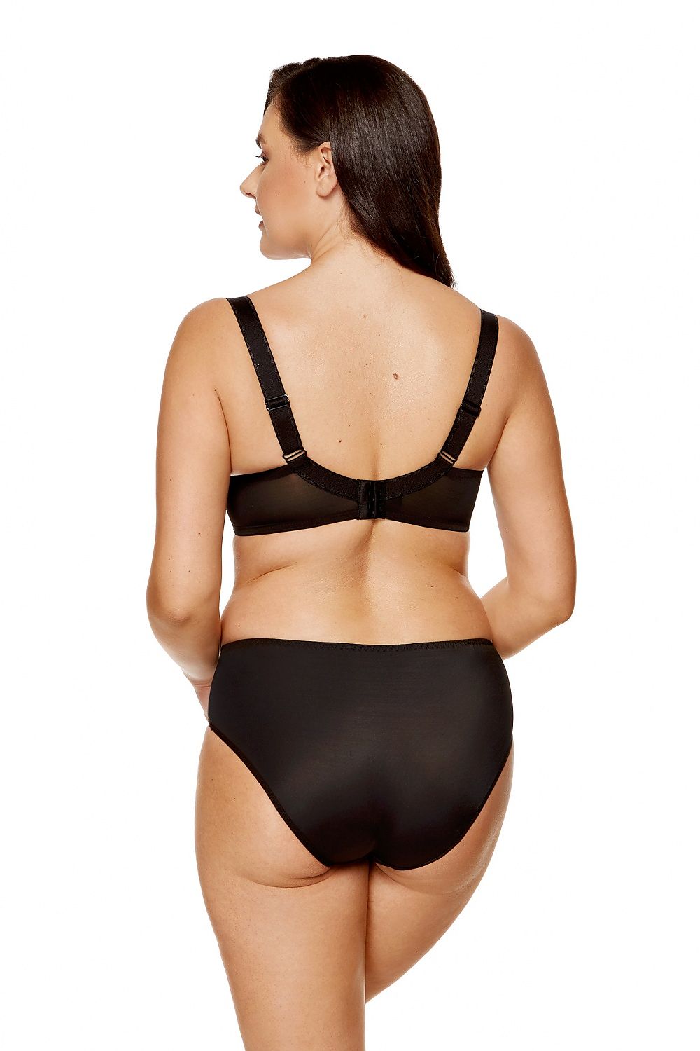 Black Plus Size Lingerie Set