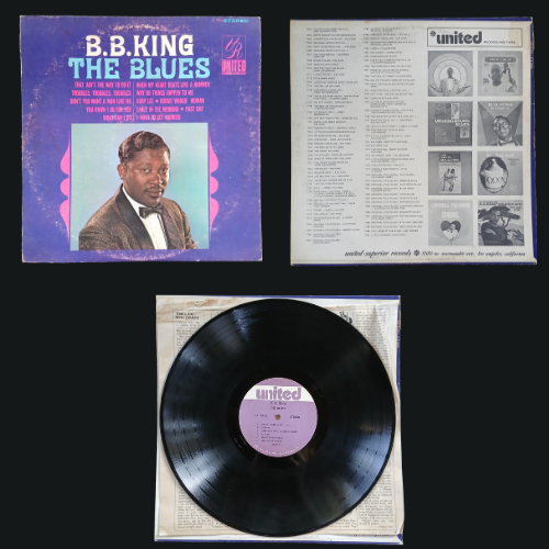 B.B. King The Blues Vinyl Record