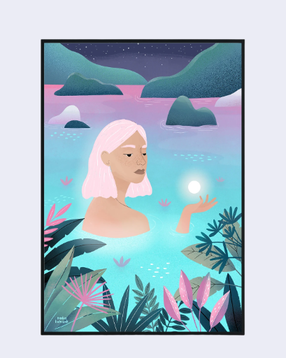 Księżycowe wody oceanu/Moonlight water