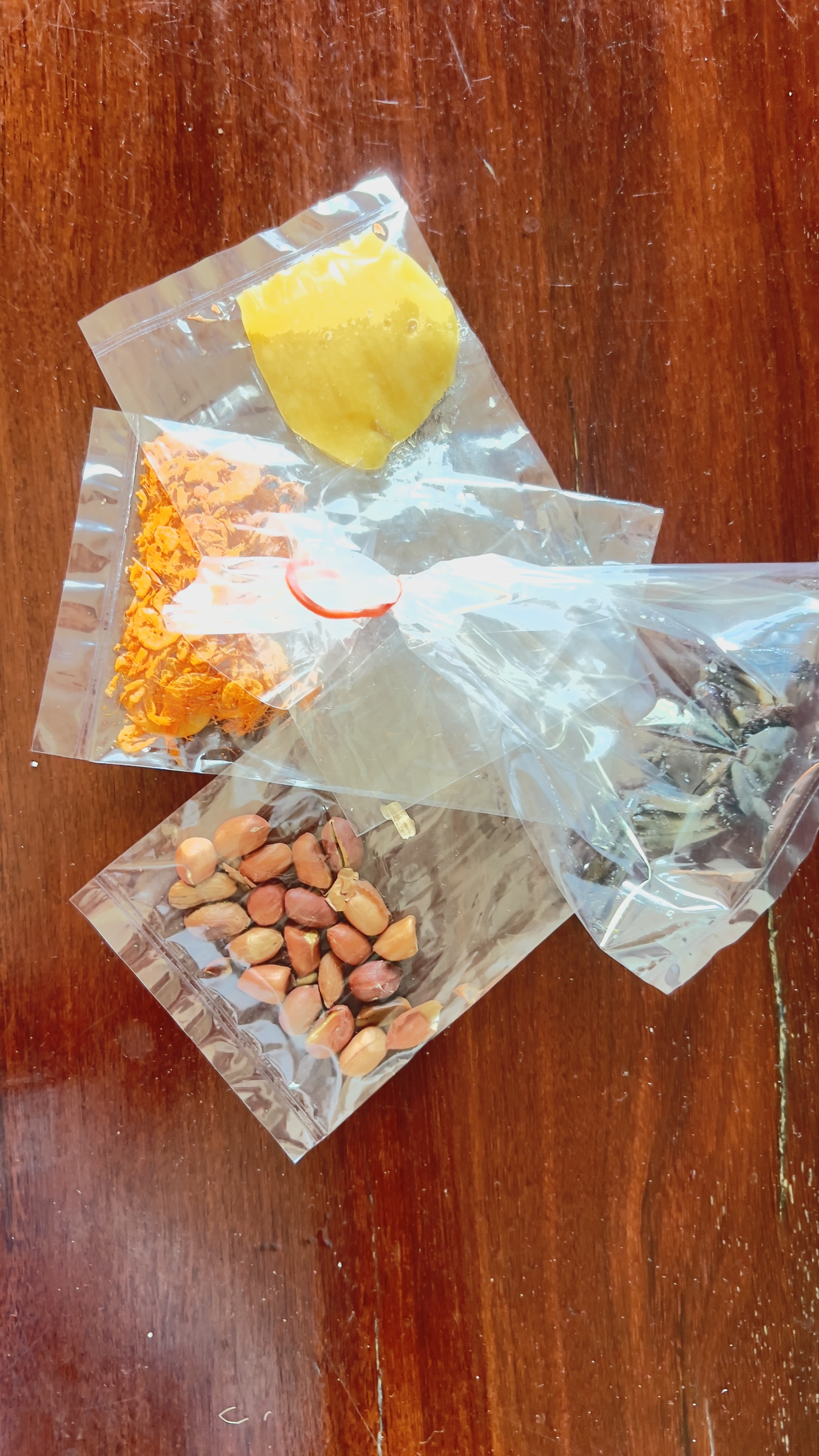 เครื่องตำส้ม พริกแม่เลื่อน – สูตรผสมพร้อมตำ สำหรับ 1 เสิร์ฟ | พกง่าย ครบเครื่องในซองเดียว