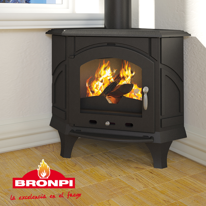 Malkinė ketaus krosnelė Bronpi Altea 11,5 kW