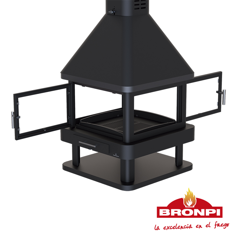 Malkinis židinys Bronpi Huelva 16 kW