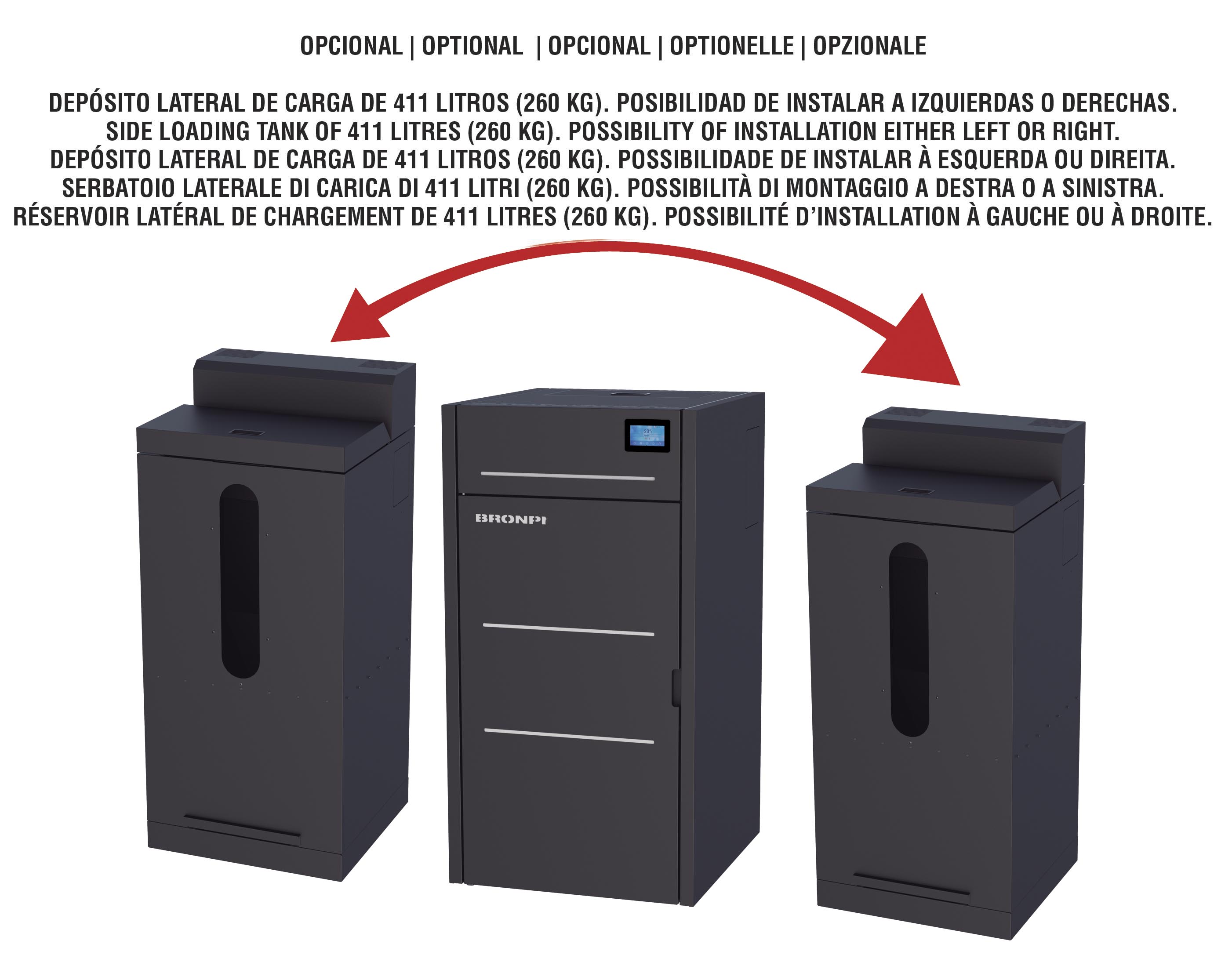 Granulinis katilas Bronpi HYDROTEX 27