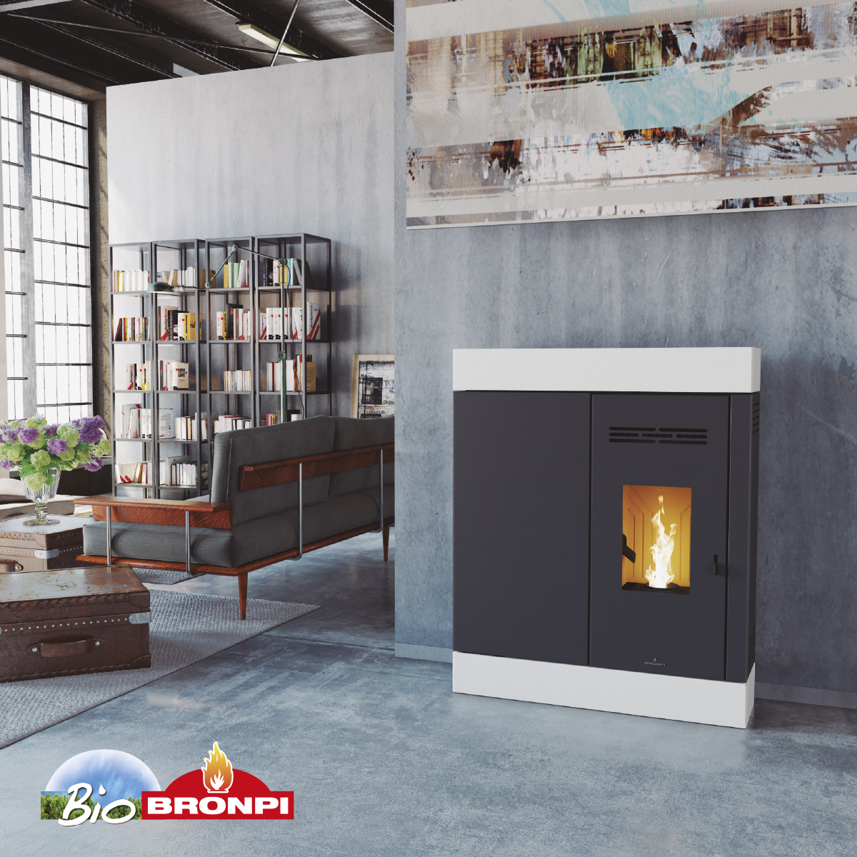 Granulinė krosnelė Bronpi Cira 9 kW