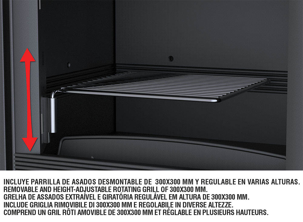 Malkinė krosnelė Bronpi Versalles C 13 kW