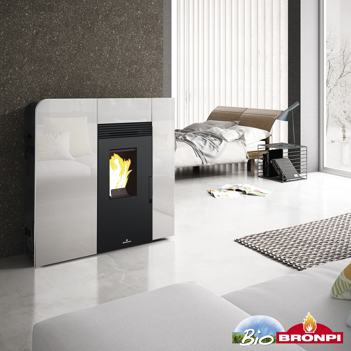 Granulinė krosnelė Bronpi Cleo 11 kW