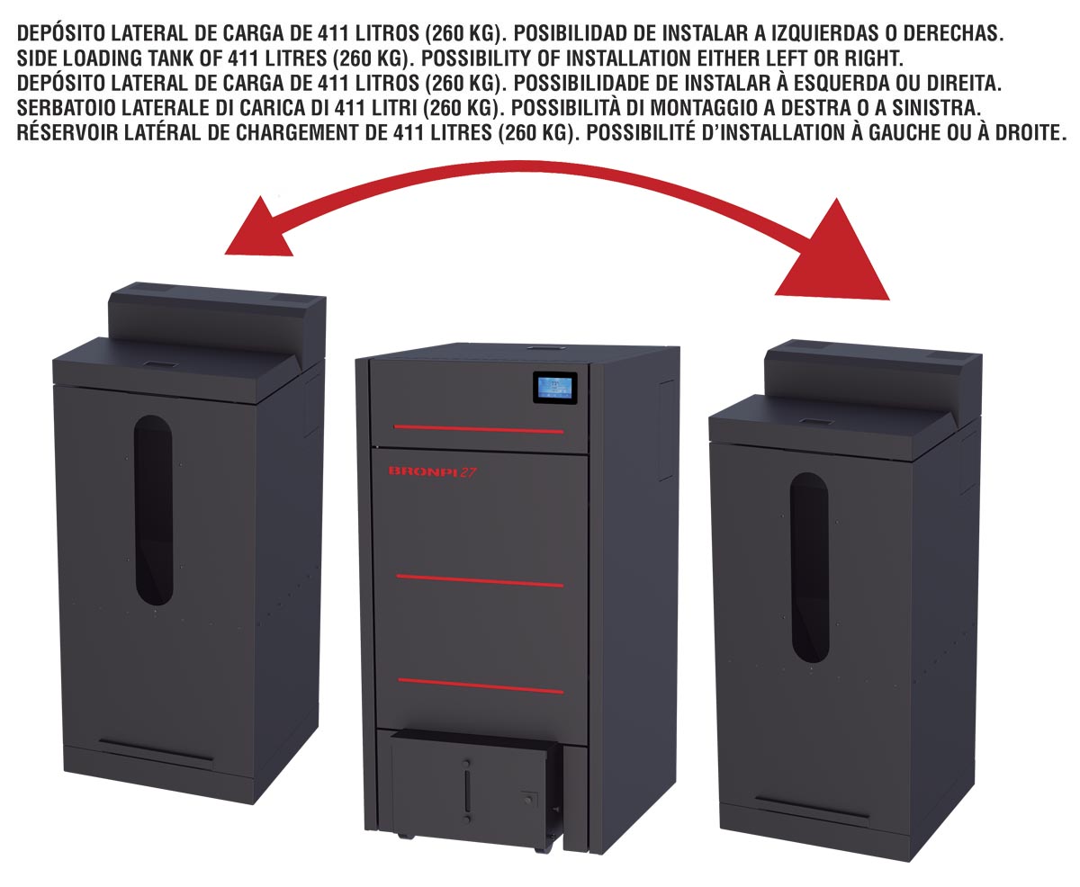 Granulinis katilas Bronpi HYDROCONFORT-27